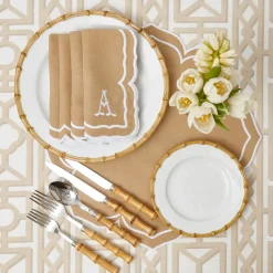 Fleur Sand Napkins (Set of 4)