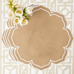 Fleur Sand Placemats (Set of 4)