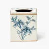 Floral Tole Tissue Box