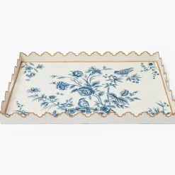 Floral Tole Tray