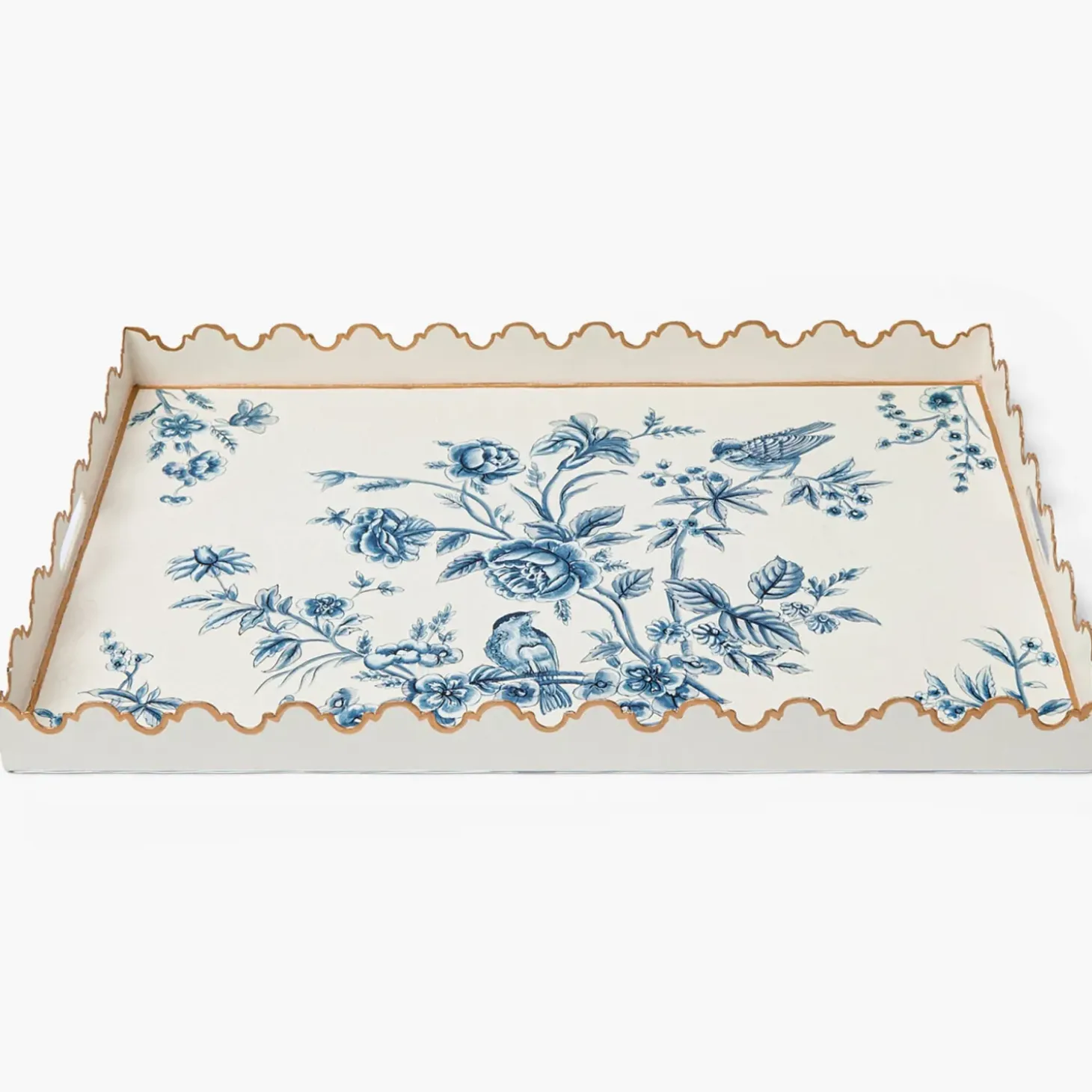 Floral Tole Tray