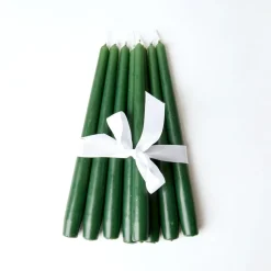 Forest Green Candles (Set of 8)