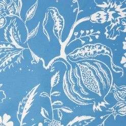 French Blue Chelsea Square Fabric