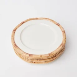 Geometric Bamboo Starter Plate