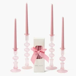 Gisele Pink Candle Set