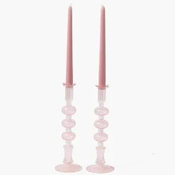 Gisele Pink Candle Set