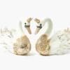 Giselle Glitter Swan (Pair)