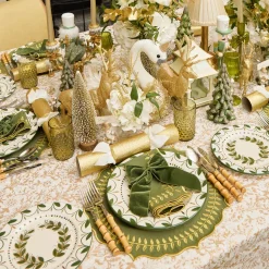Gold Glitter Trees (Set of 3)