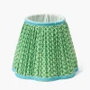 Green & Blue Lotus Lampshade (18cm)