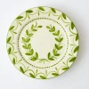 Green Garland Dinner Plate