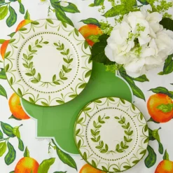 Green Garland Dinner Plate