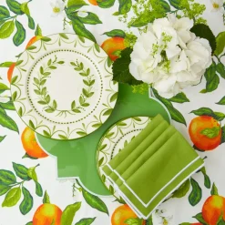 Green Garland Dinner Plate