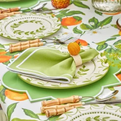 Green Garland Dinner Plate