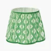 Green Ikat Lampshade (30cm)