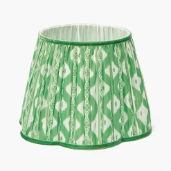 Green Ikat Lampshade (30cm)