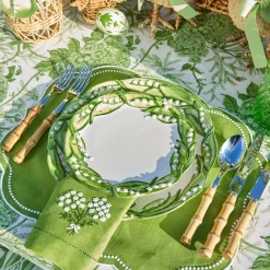 Green Lady Isabella's Garden Tablecloth