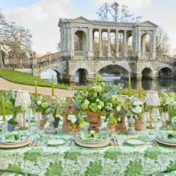 Green Lady Isabella's Garden Tablecloth