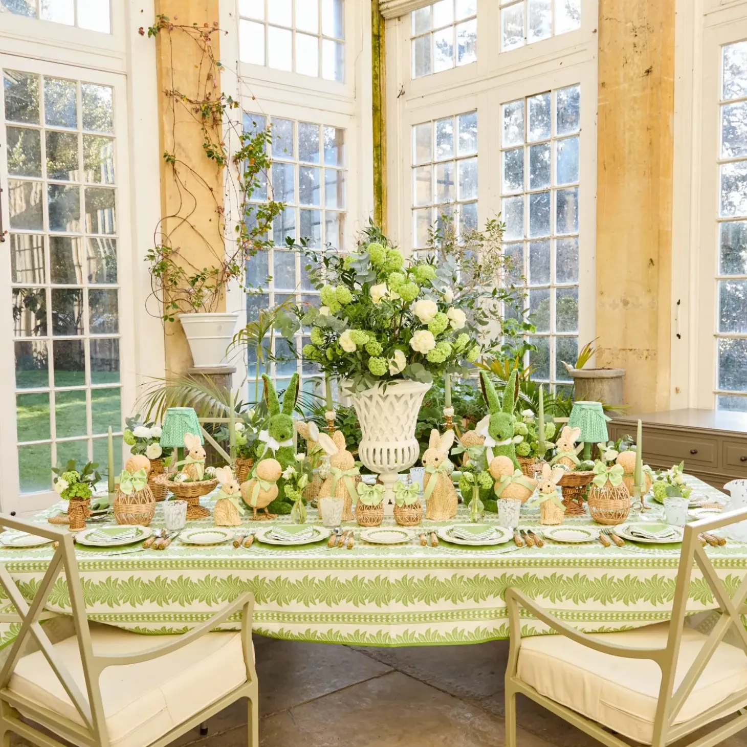 Green Laurel Dinner Plate