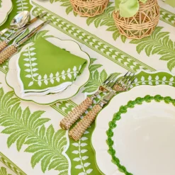 Green Laurel Napkins (Set of 4)