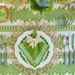 Green Laurel Napkins (Set of 4)