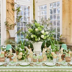 Green Laurel Placemats & Napkins (Set of 4)