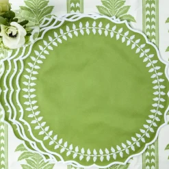 Green Laurel Placemats (Set of 4)
