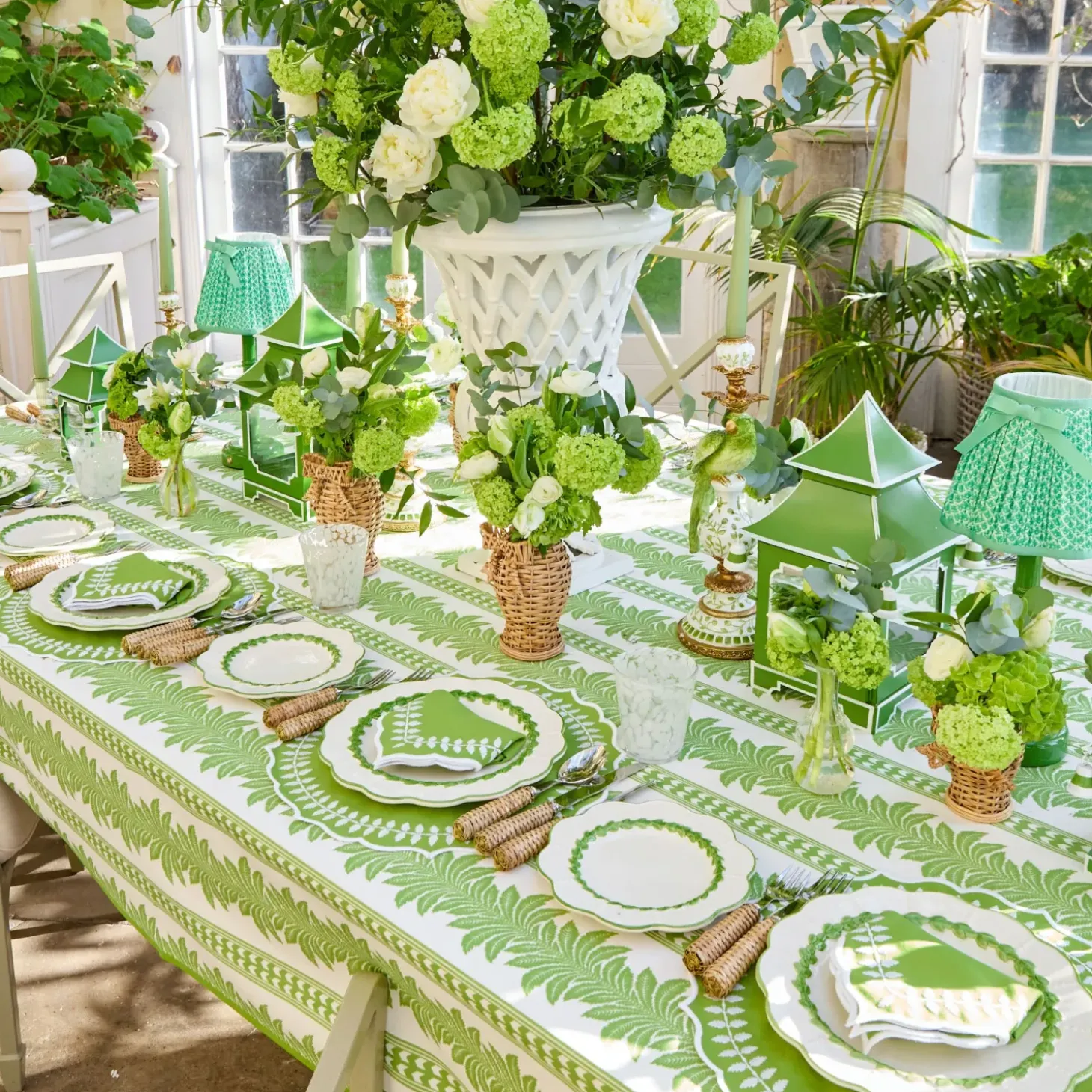 Green Laurel Starter Plate