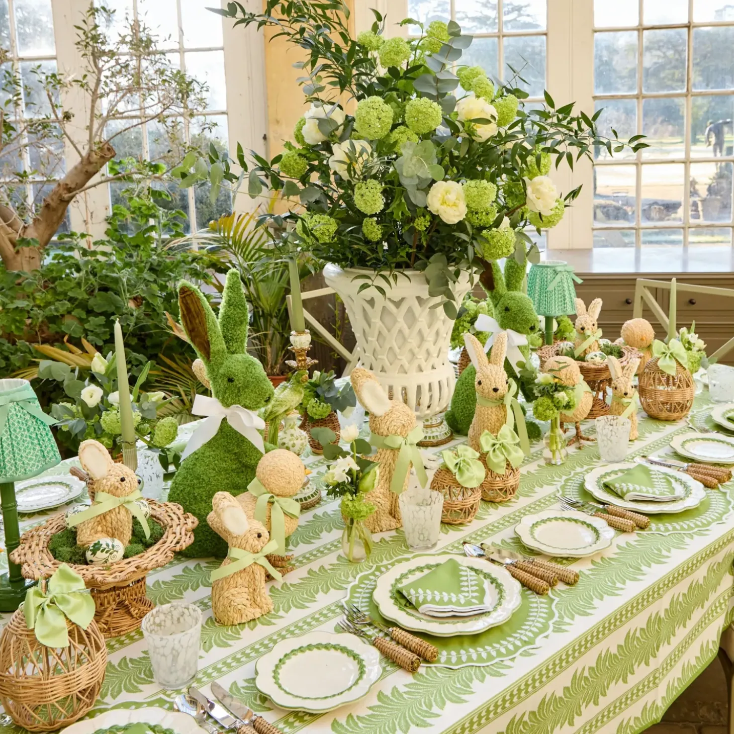 Green Laurel Starter Plate
