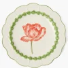 Green Laurel Tulip Dinner Plate