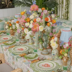 Green Laurel Tulip Starter Plate
