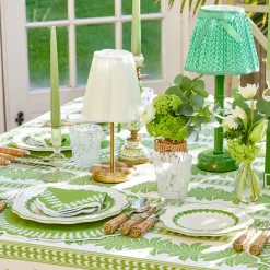 Green Leonora Lacquer Rechargeable Lamp