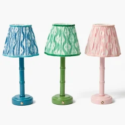 Green Leonora Lacquer Rechargeable Lamp