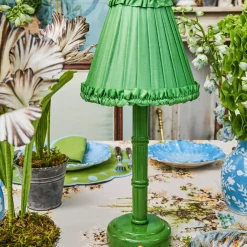 Green Leonora Lacquer Rechargeable Lamp