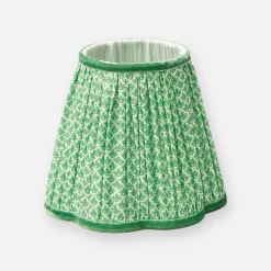Green Lotus Lampshade (18cm)