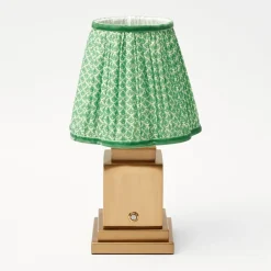Green Lotus Lampshade (18cm)