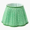 Green Lotus Lampshade (22cm)