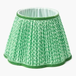 Green Lotus Lampshade (22cm)