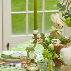 Green Parrot Candle Set