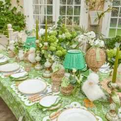 Green Parrot Candle Set