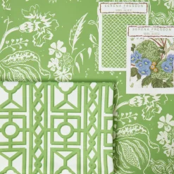Green Pavilion Fabric