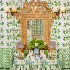 Green Pavilion Fabric