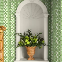 Green Pavilion Wallpaper