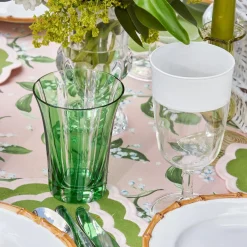 Green Positano Glasses (Set of 4)