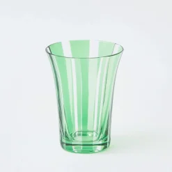 Green Positano Glasses (Set of 4)