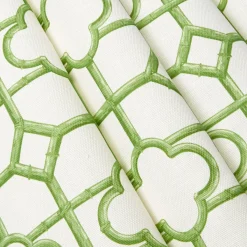 Green Shaded Bamboo Fabric