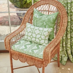Green Shaded Bamboo Fabric