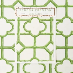 Green Shaded Bamboo Fabric