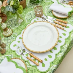 Green Skye Tablecloth