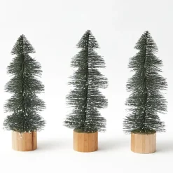 Green Swirl Tree (Set of 3)