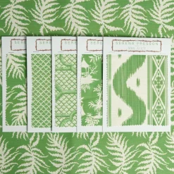 Green Trailing Ferns Fabric